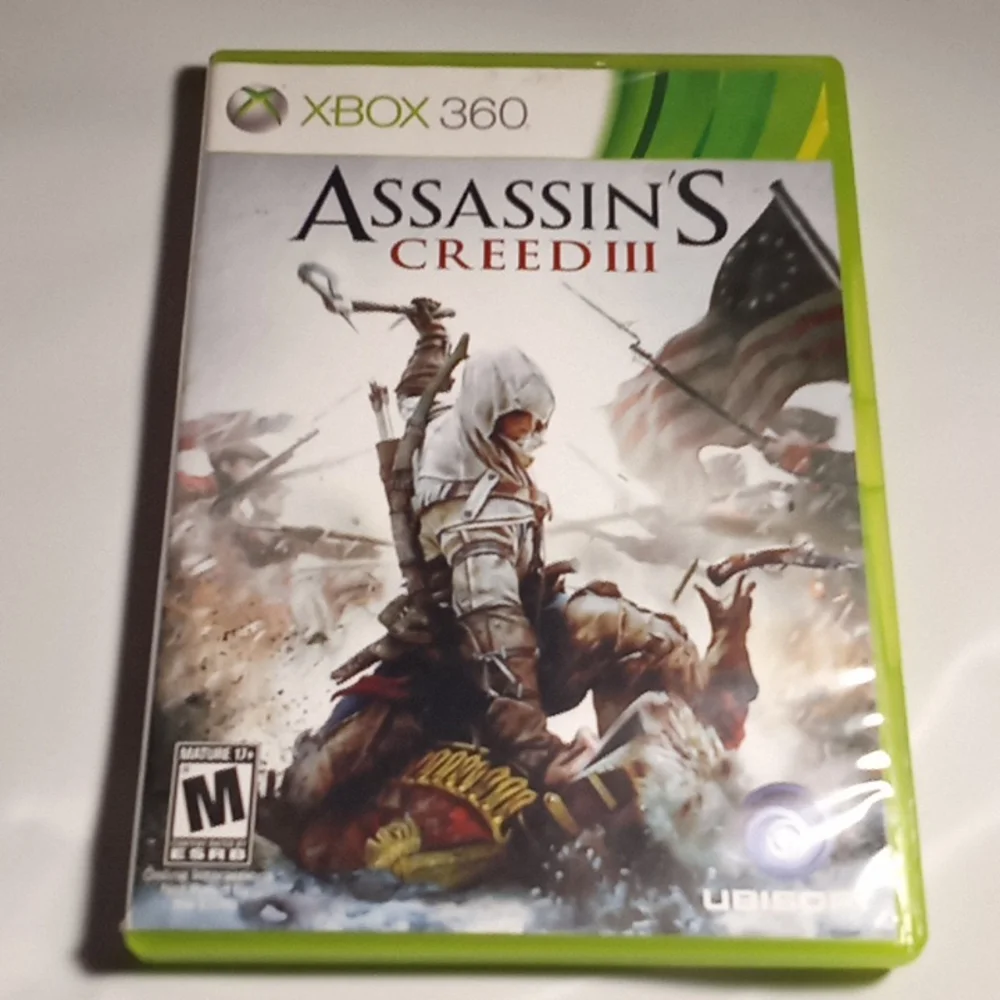XBOX 360 ASSASSINS CREED III VIDEO GAME